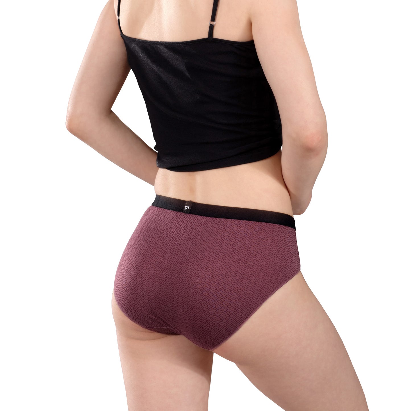 The Secret Loom Women's Hipster - 95% Bamboo, 5% Elastane - Premium High Waist Hipster