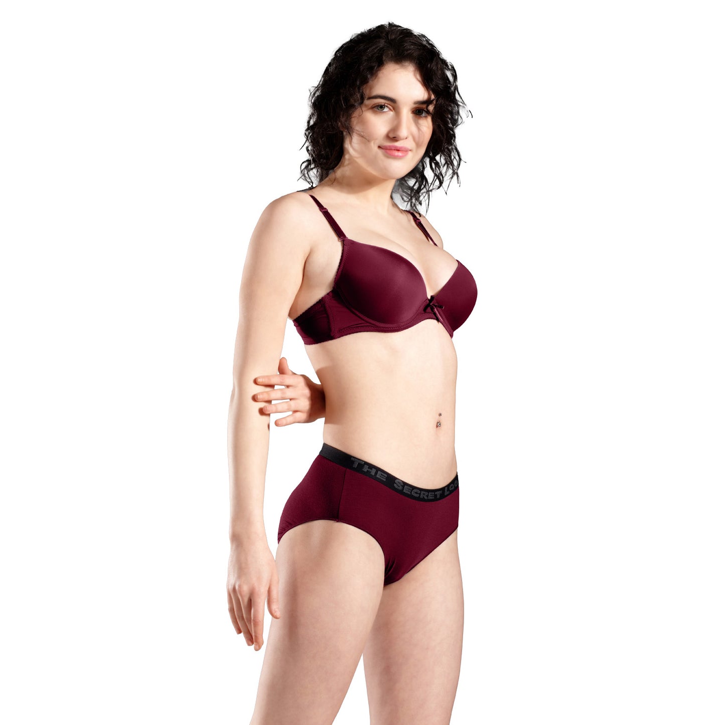 The Secret Loom Women's Hipster - 48% Modal, 48% Poly, 4% Elastane - Premium Underwear for Women