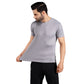 The Secret LoomMen's T-Shirt: 100% Polyester Double Cool Round Neck Gym T-Shirts