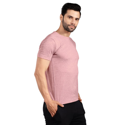 The Secret LoomMen's T-Shirt: 100% Polyester Double Cool Round Neck Gym T-Shirts