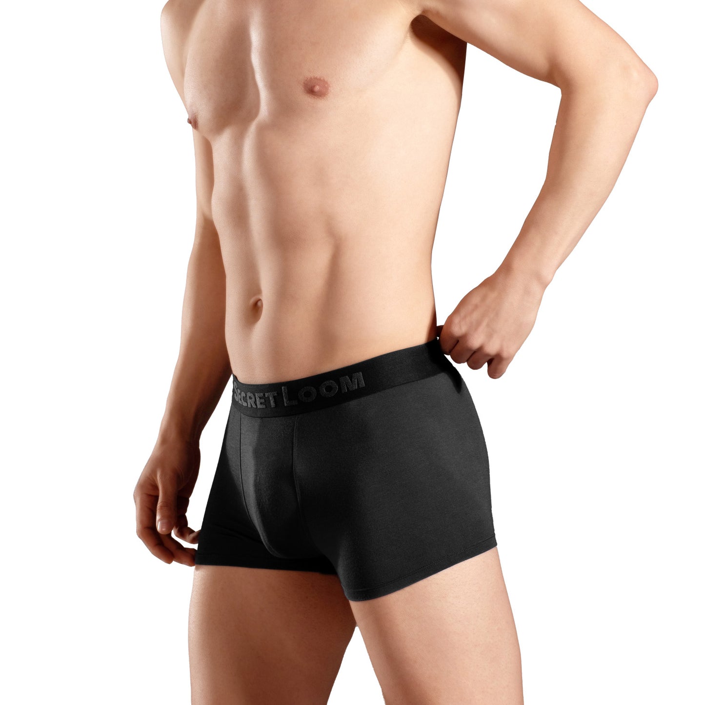 The Secret Loom Men's Trunk - 95% Bamboo, 5% Elastane - Premium Underwear for Men, Soft and Breathable Bamboo Trunks