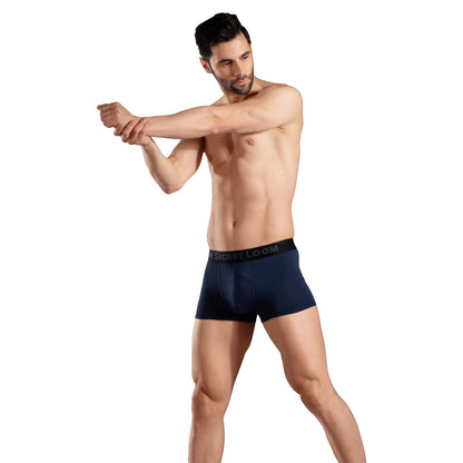 The Secret Loom Men's Trunk - 95% Bamboo, 5% Elastane - Premium Underwear for Men, Soft and Breathable Bamboo Trunks