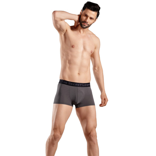 The Secret Loom Men's Trunk - 48% Modal, 48% Poly, 4% Elastane - Premium Underwear for Men