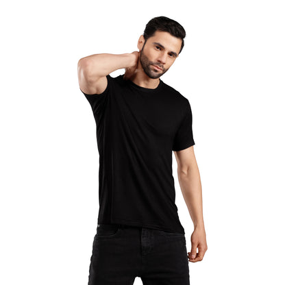 The Secret Loom Men's T-Shirt - 95% Bamboo, 5% Elastane - Premium T-Shirts for Men