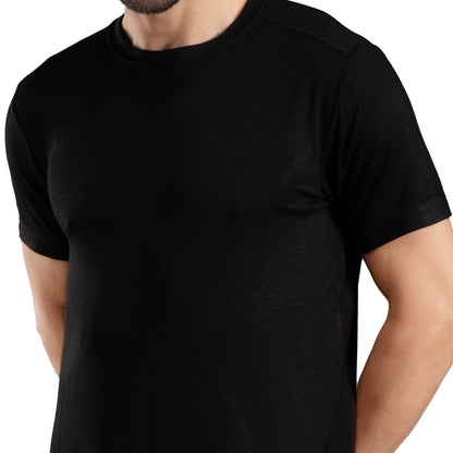 The Secret Loom Men's T-Shirt - 95% Bamboo, 5% Elastane - Premium T-Shirts for Men