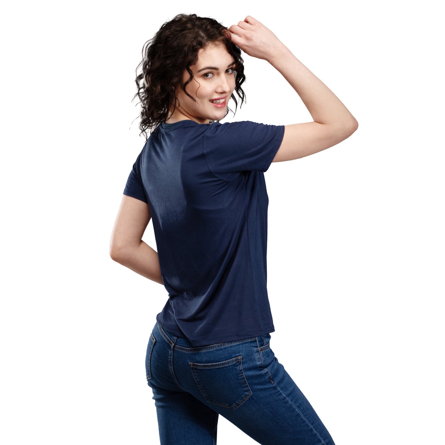 The Secret Loom Women's T-Shirt - 95% Bamboo, 5% Elastane - Premium T-Shirts for Women