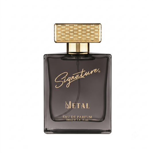 Signature Aura Eau De Parfum - "METAL" - 100 ML EDP