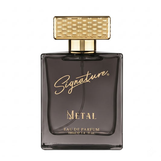Signature Aura Eau De Parfum - "METAL" - 100 ML EDP