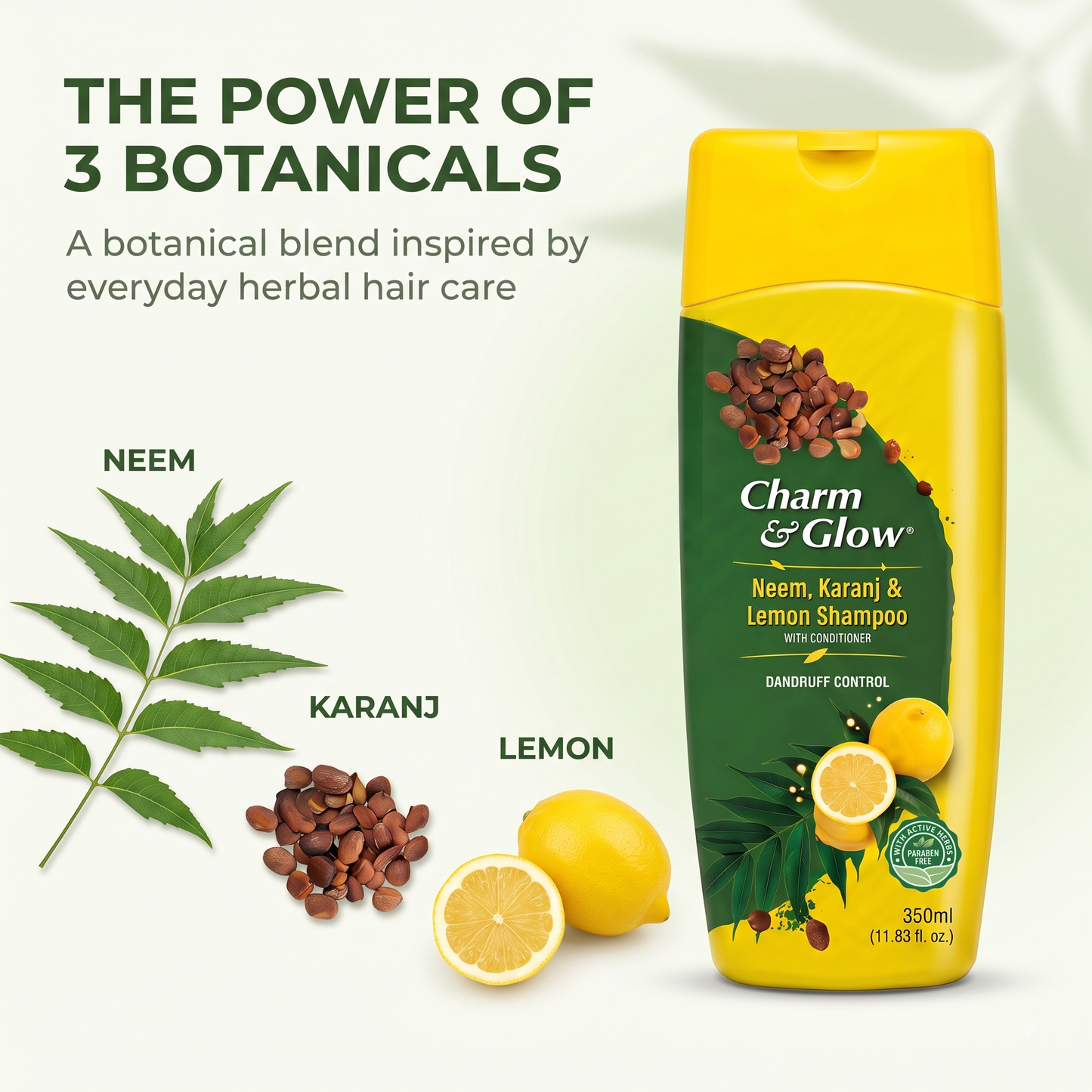 Neem, Karanj & Lemon Herbal Shampoo