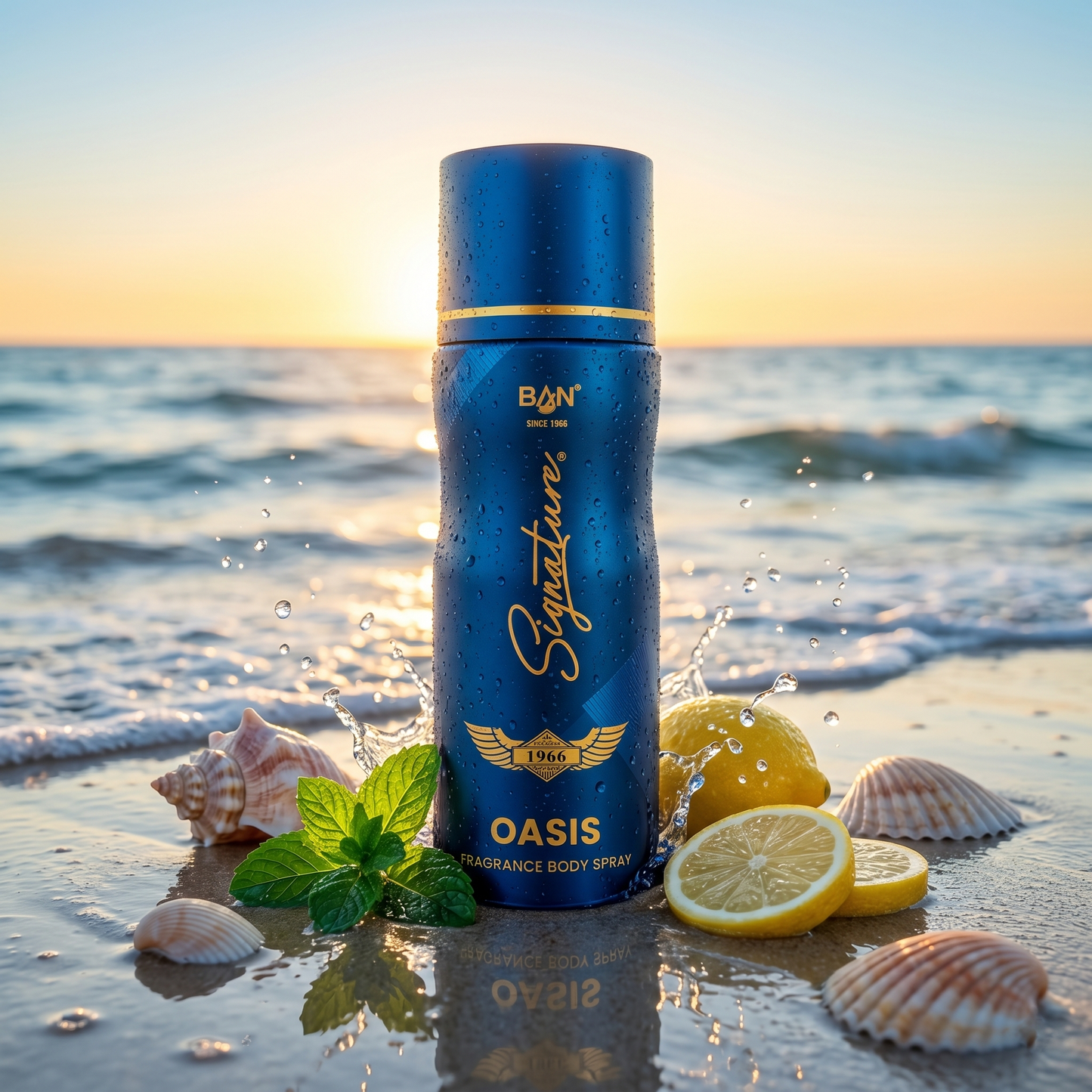 OASIS – Men's Perfume Deodorant - 150ml | Clean Fresh Woody Body Spray