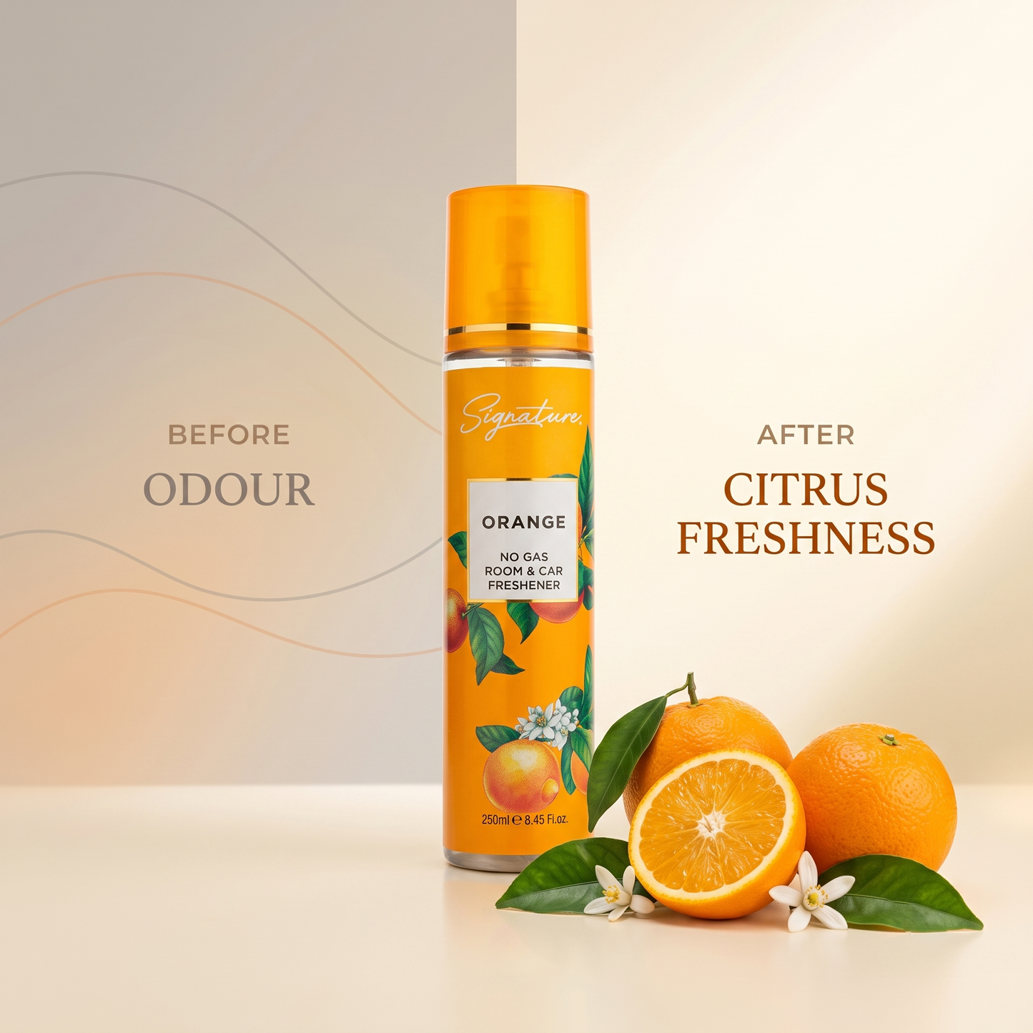Orange Air Freshener