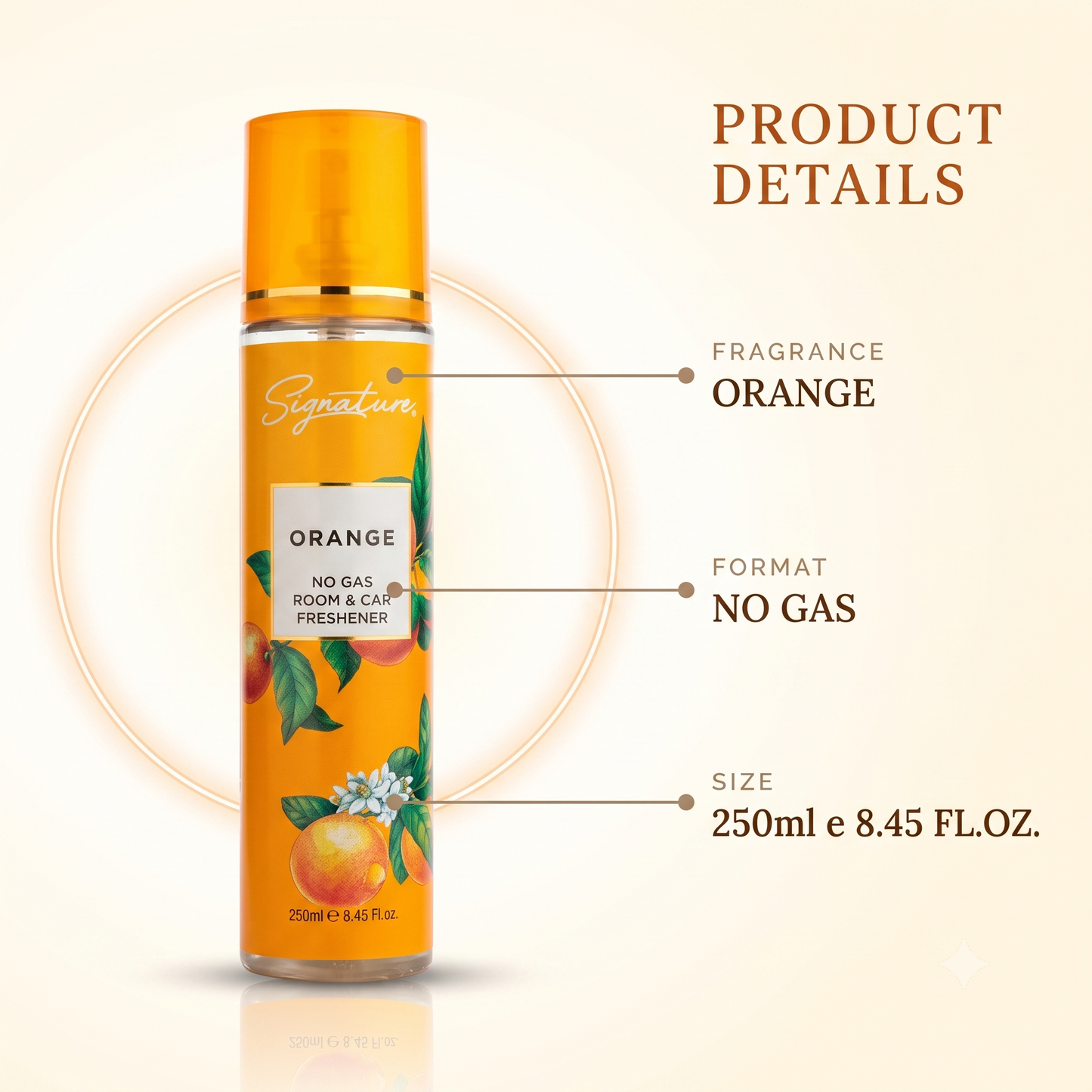 Orange Air Freshener