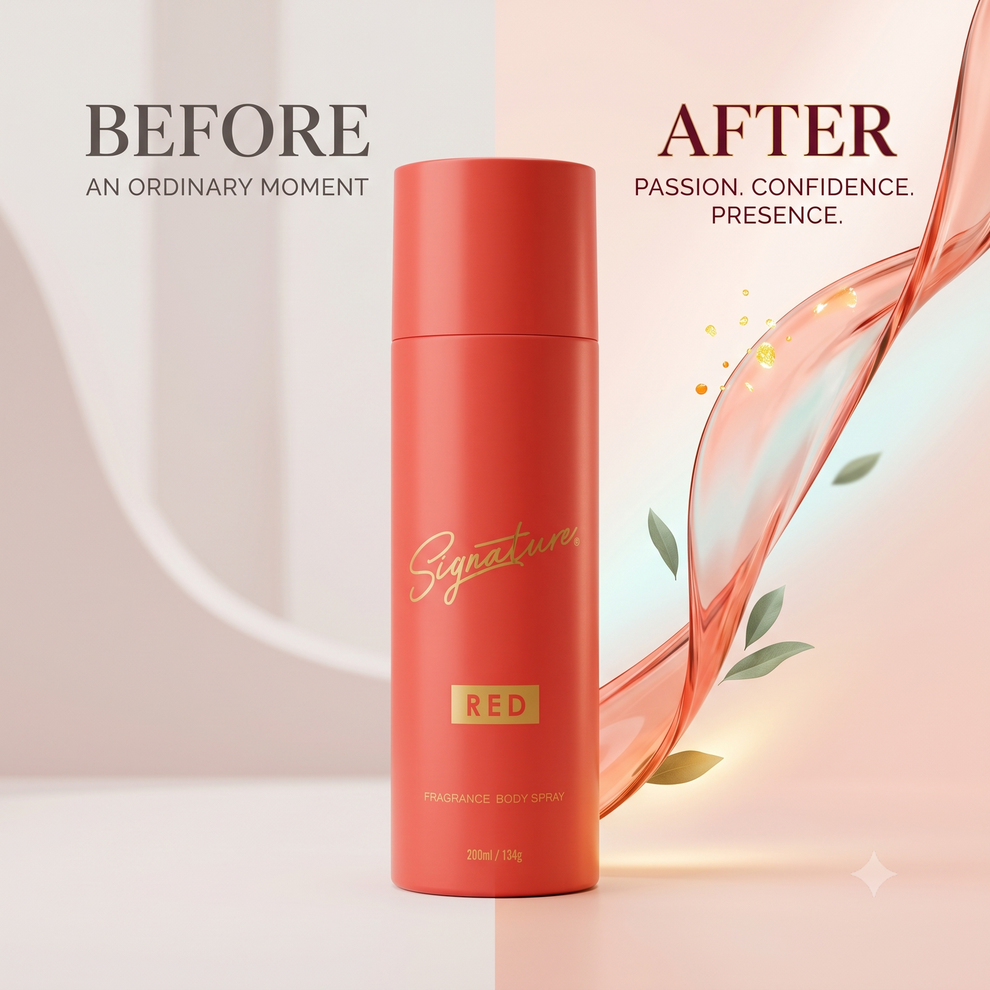 Signature Perfume Body Spray - Red 200 ML