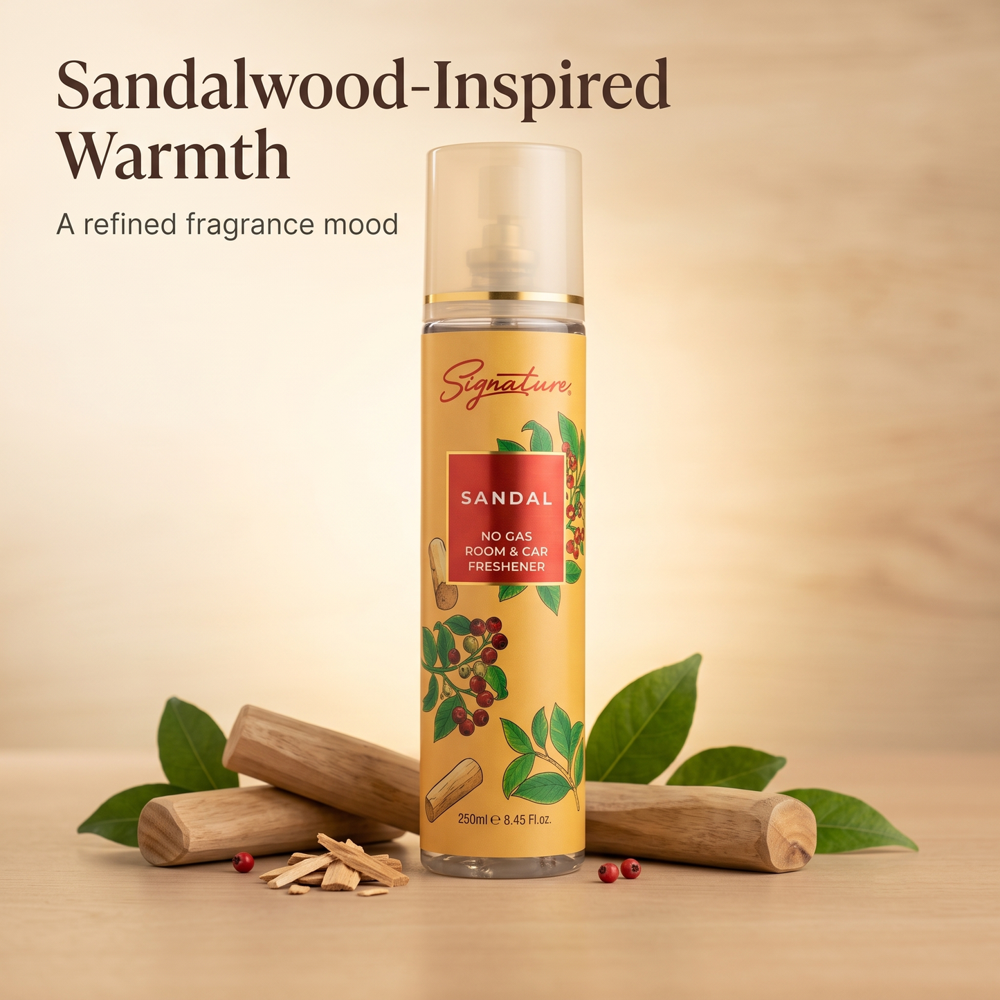 Sandalwood Air Freshener 250ml x 3
