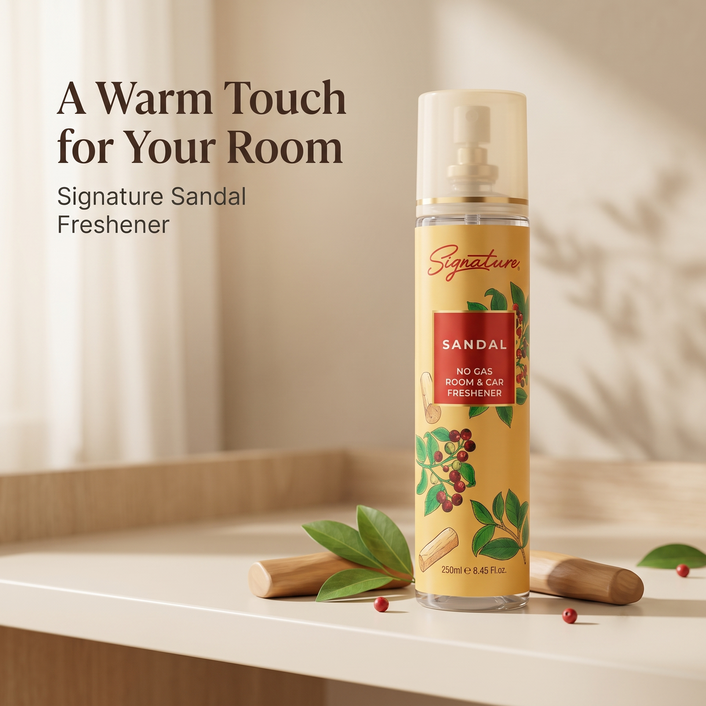 Sandalwood Air Freshener 250ml x 3