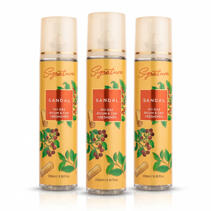 Sandalwood Air Freshener 250ml x 3
