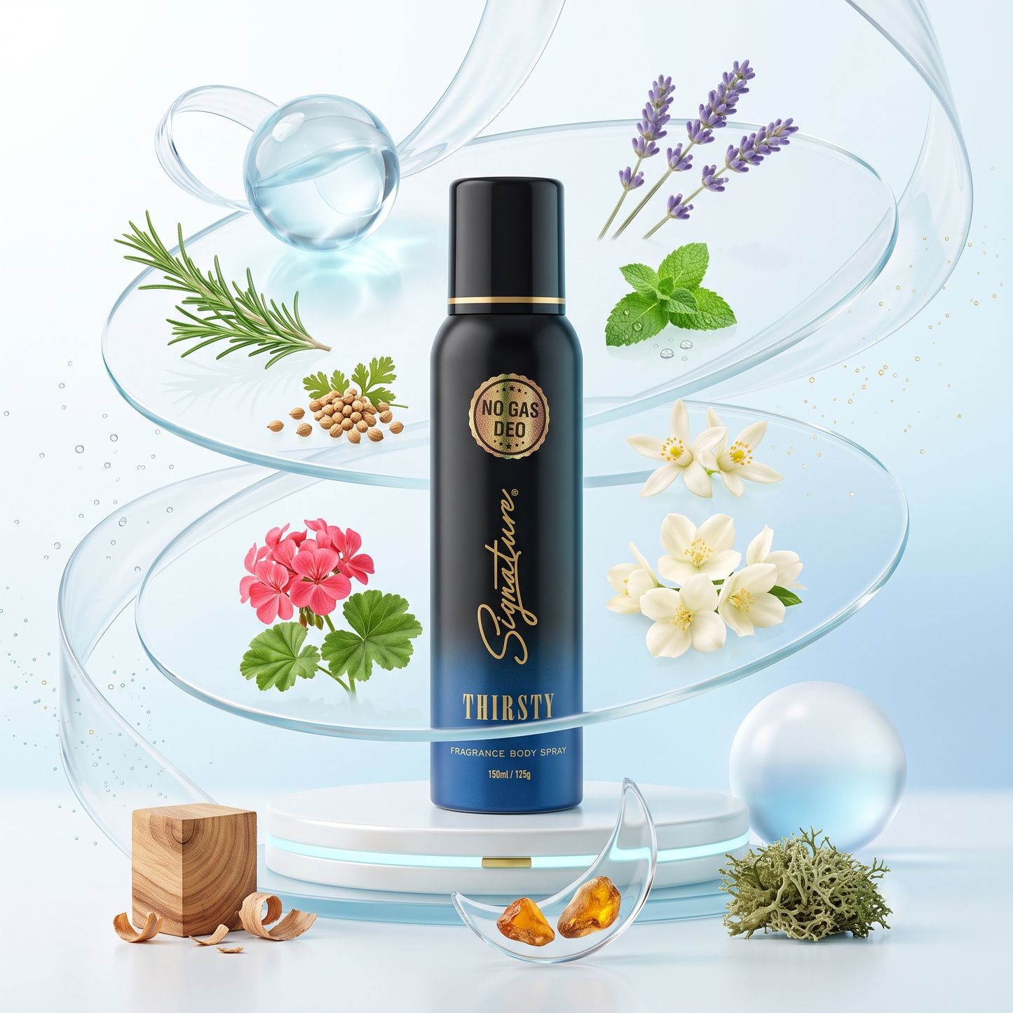 Signature Thirsty Perfume Body Spray – 150ml