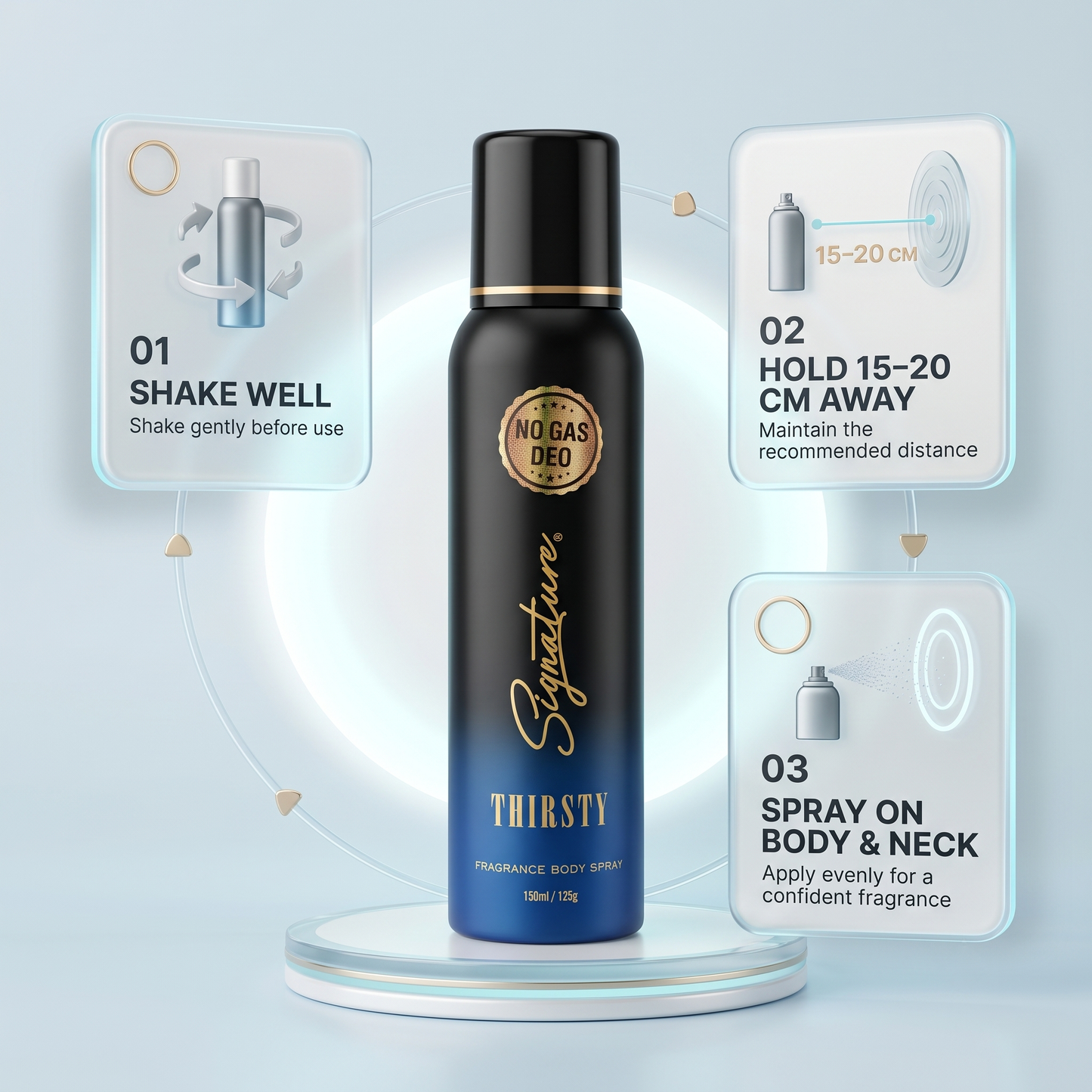 Signature Thirsty Perfume Body Spray – 150ml