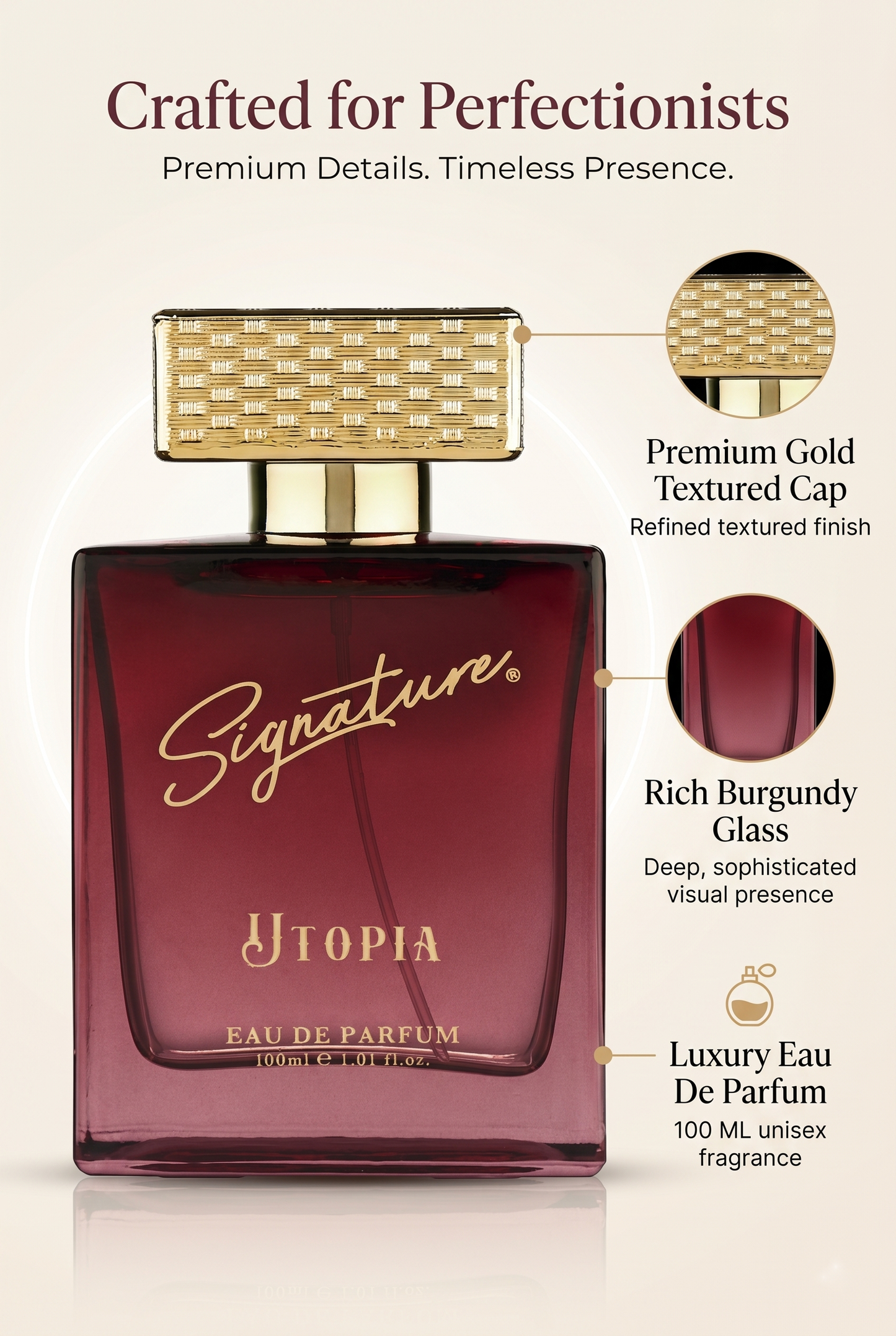Signature Aura Eau De Parfum - "Utopia" - 100 ML EDP