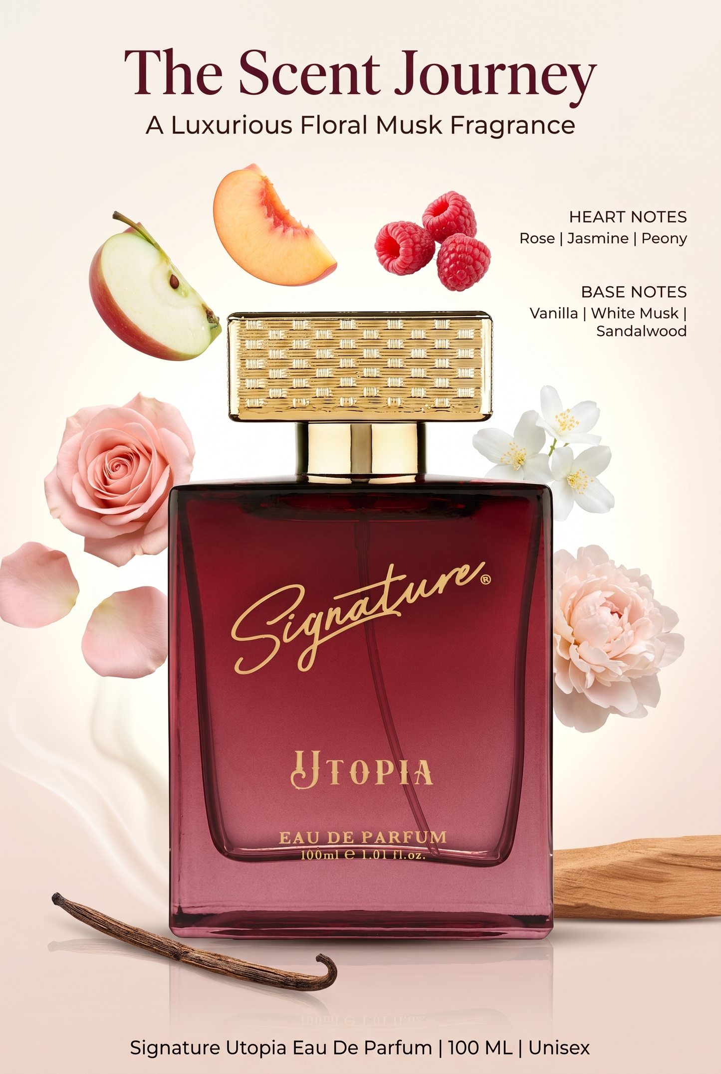 Signature Aura Eau De Parfum - "Utopia" - 100 ML EDP