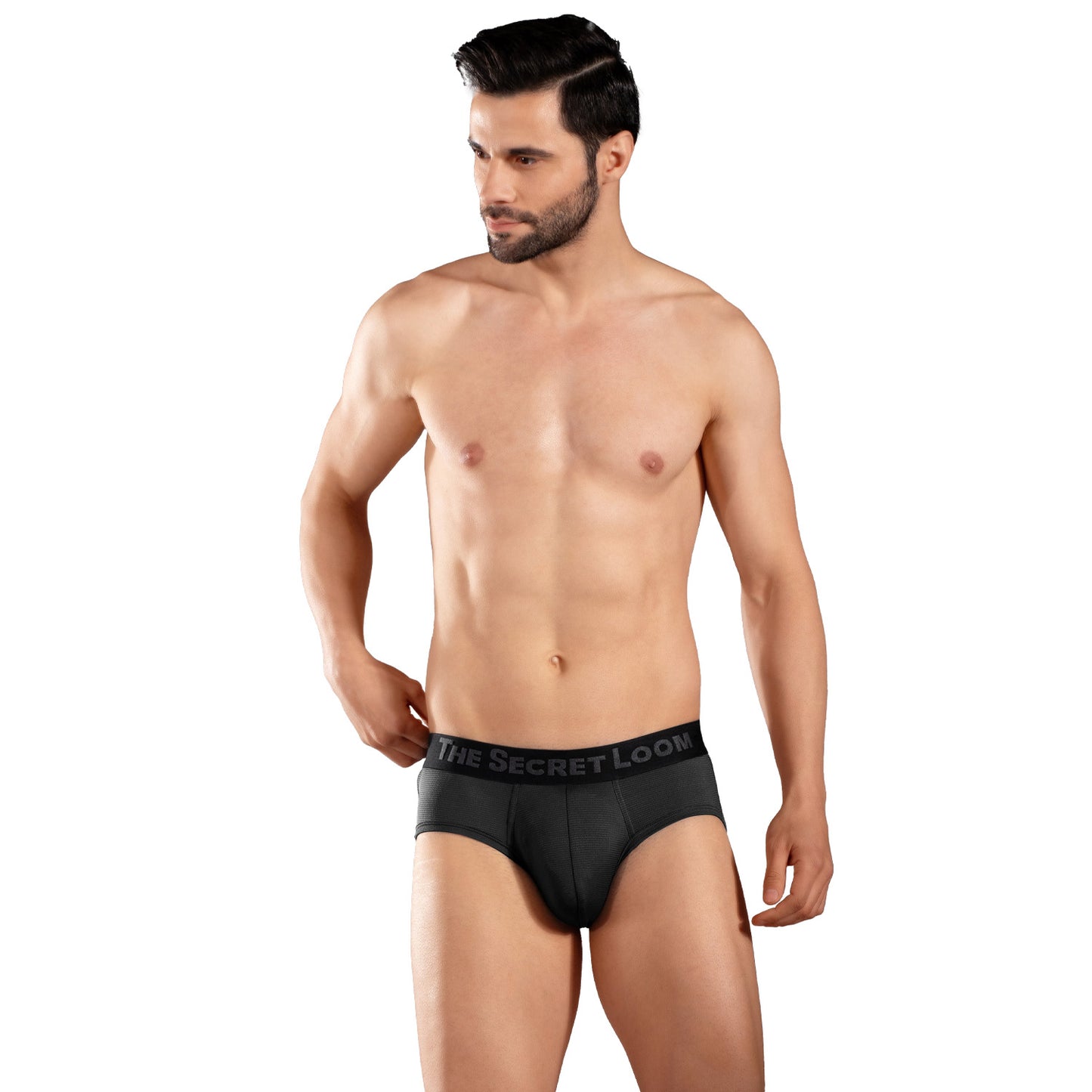The Secret Loom Men's Brief - Premium 95% Poly + 5% Elastane