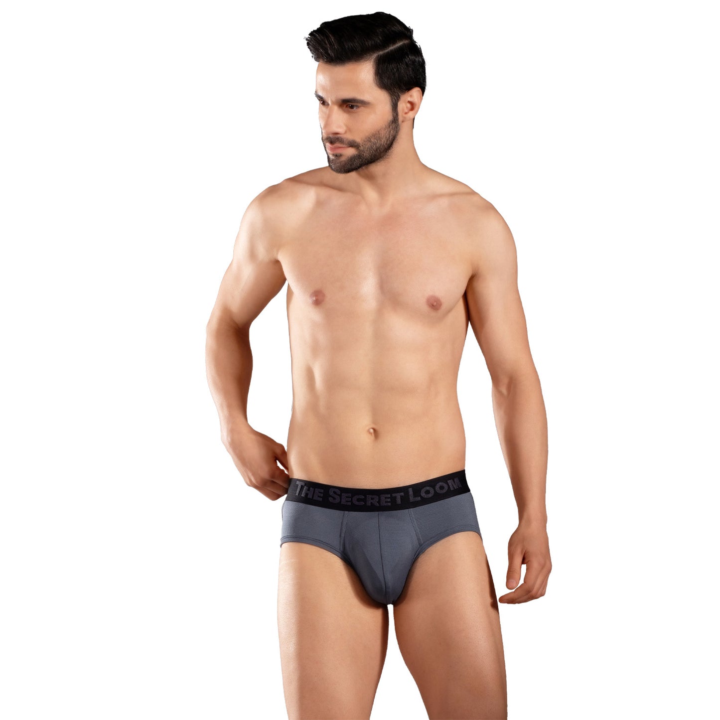 The Secret Loom Men's Brief - Premium 95% Poly + 5% Elastane