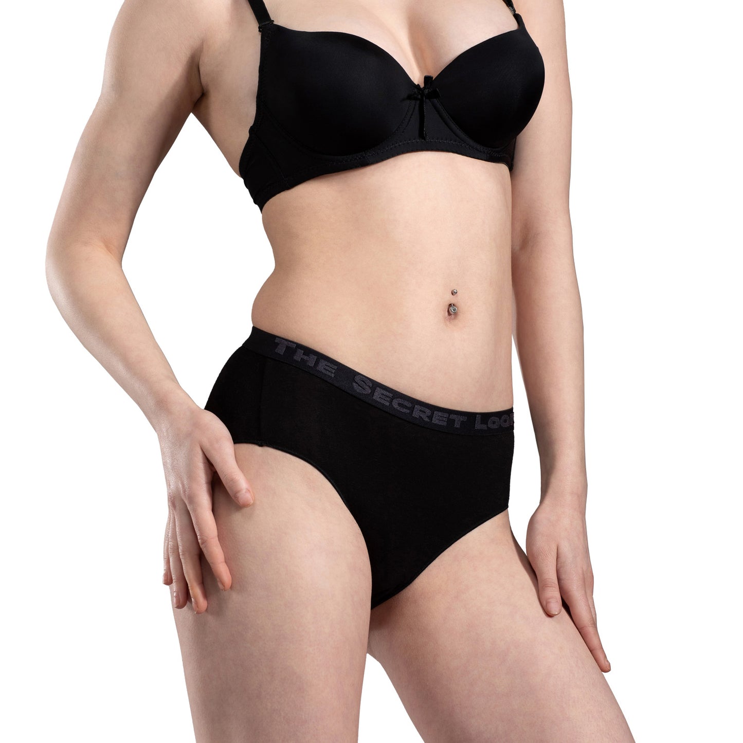 The Secret Loom Women's Hipster - 92% Modal, 8% Elastane - Premium Hipster Panties