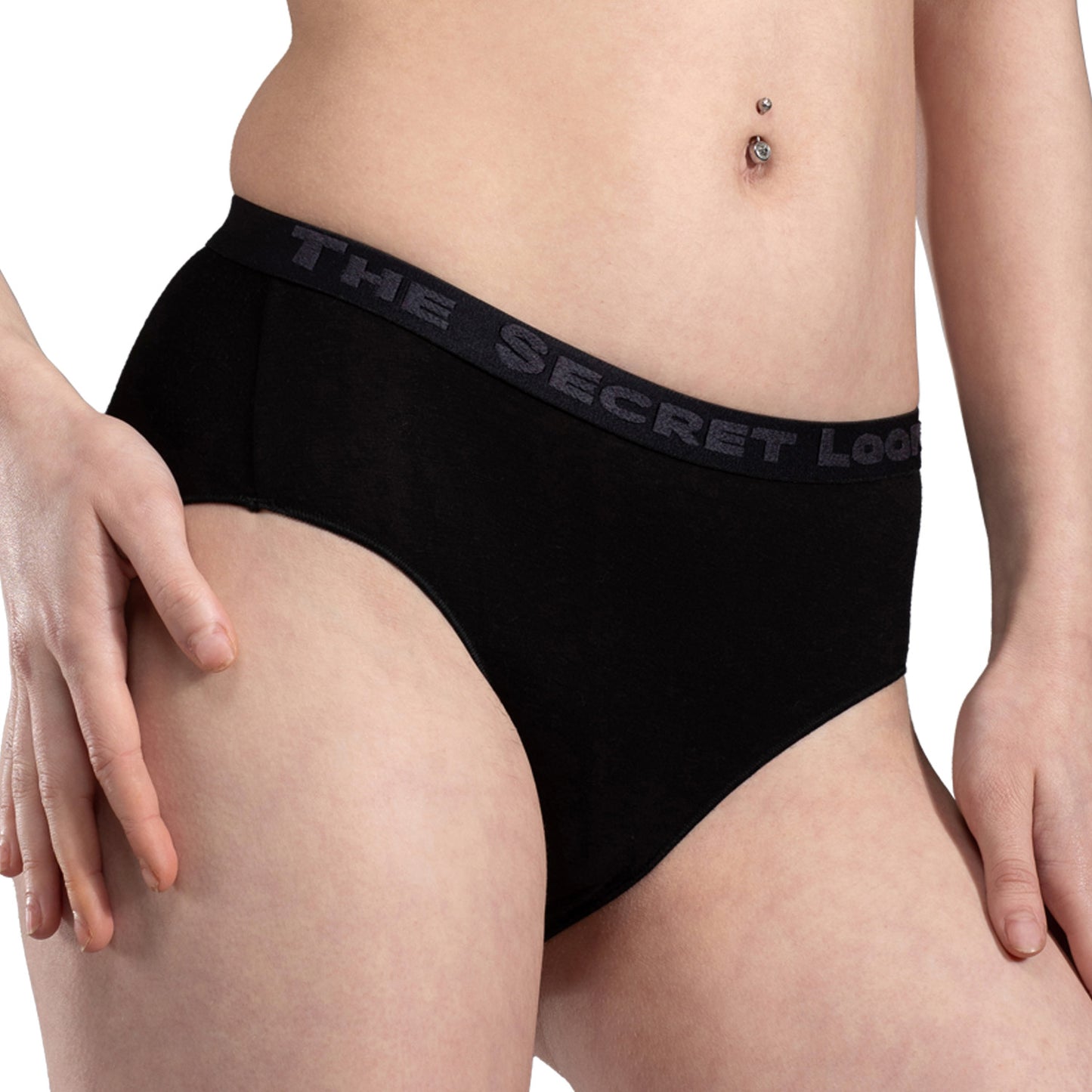 The Secret Loom Women's Hipster - 92% Modal, 8% Elastane - Premium Hipster Panties