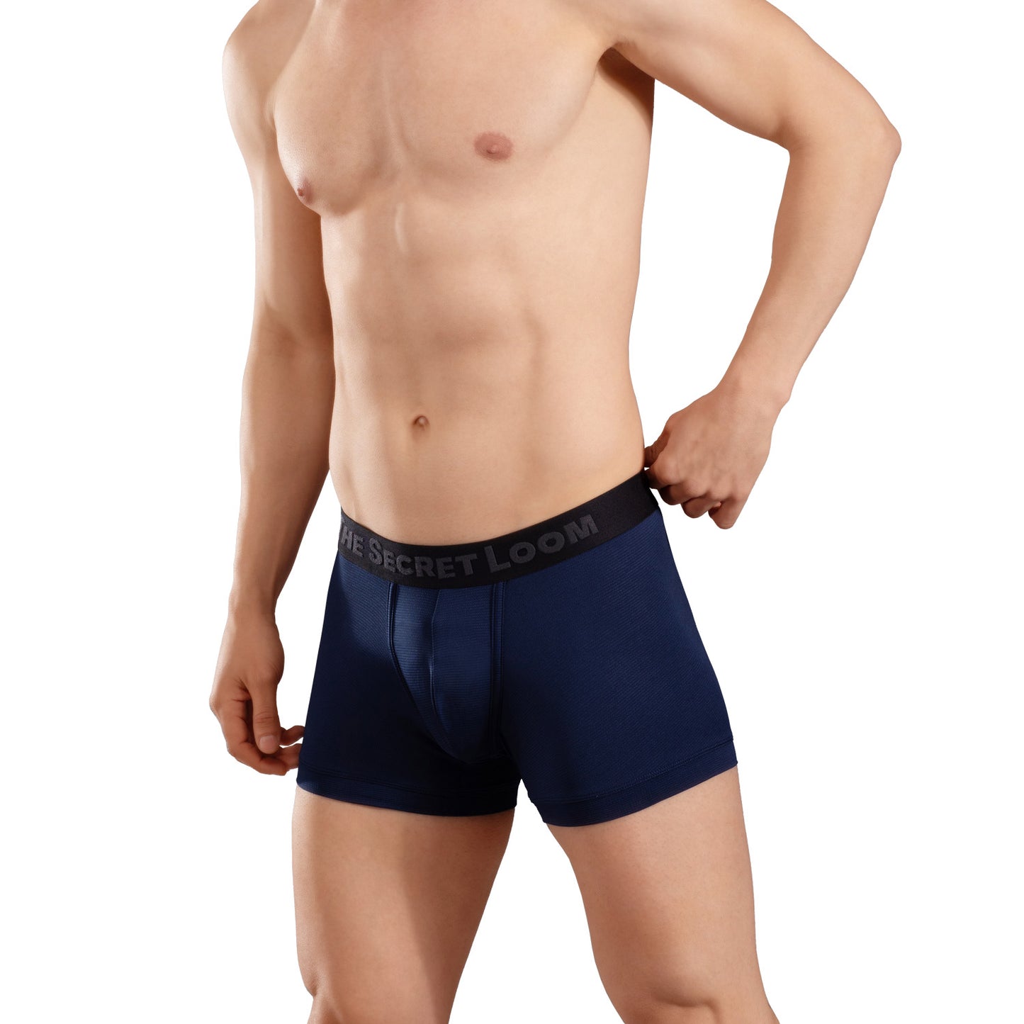The Secret Loom Men's Trunk - 95% Poly + 5% Elastane (Mesh Feel) - Premium Underwear for Men