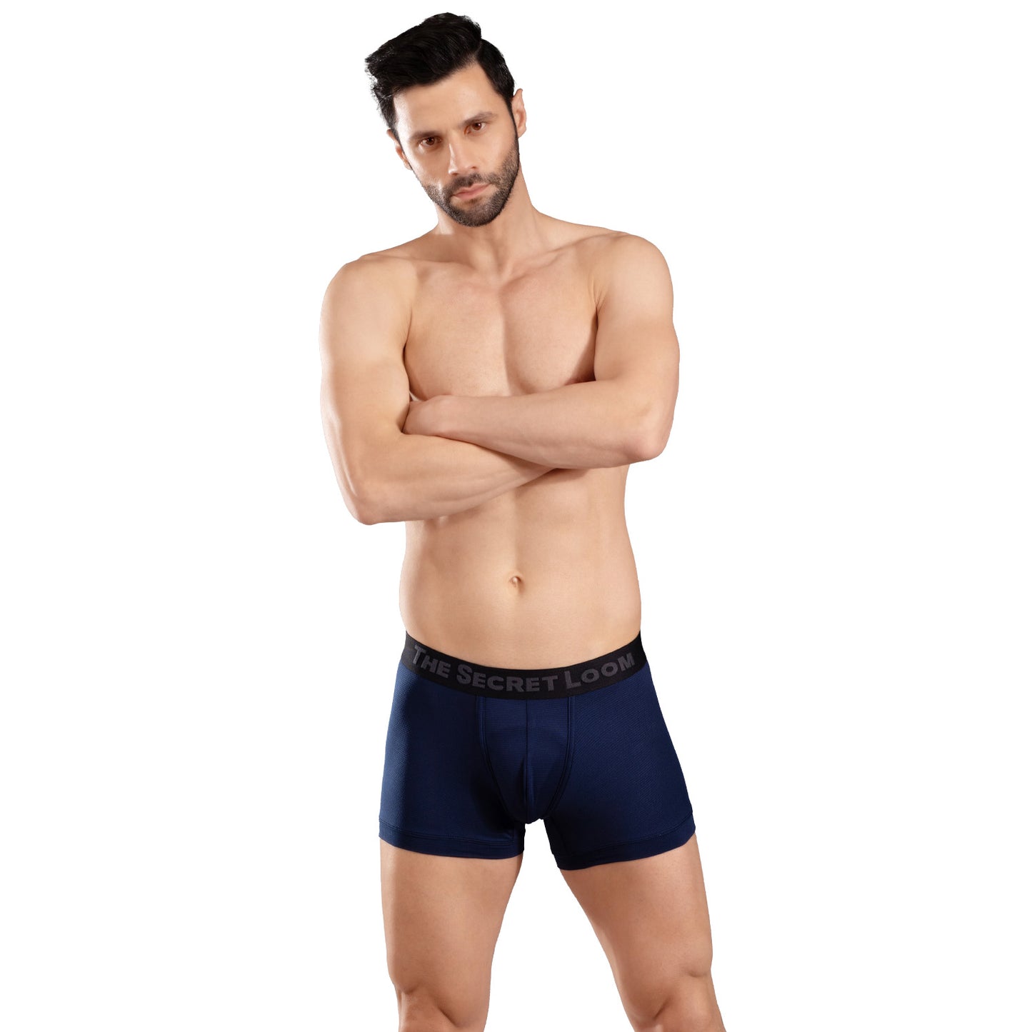 The Secret Loom Men's Trunk - 95% Poly + 5% Elastane (Mesh Feel) - Premium Underwear for Men