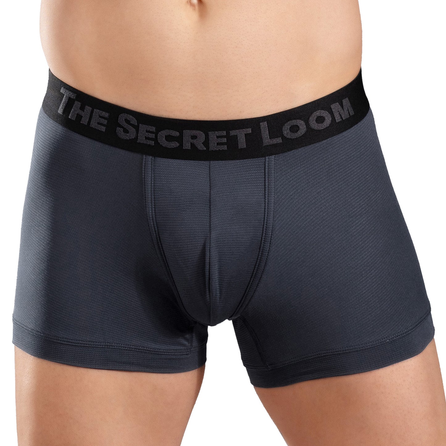 The Secret Loom Men's Trunk - 95% Poly + 5% Elastane (Mesh Feel) - Premium Underwear for Men
