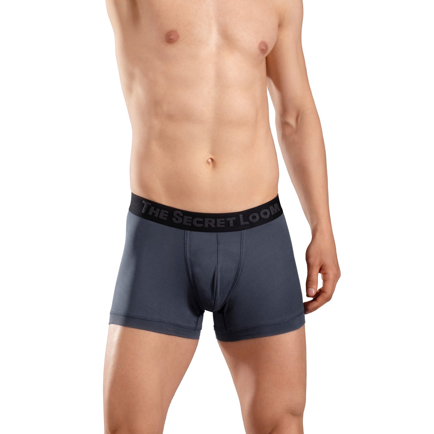 The Secret Loom Men's Trunk - 95% Poly + 5% Elastane (Mesh Feel) - Premium Underwear for Men