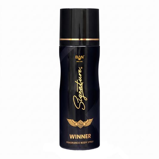WINNER – Women's Perfume Deodorant - 150ml | Empowering Amber Floral Body Spray