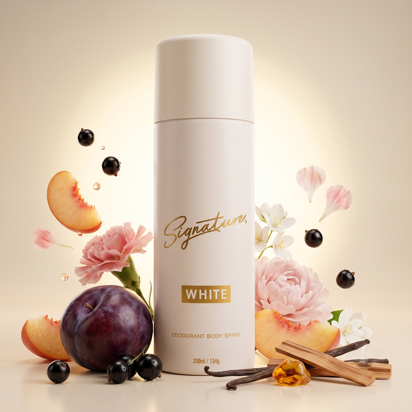 Signature Perfume Body Spray - White 200 ML