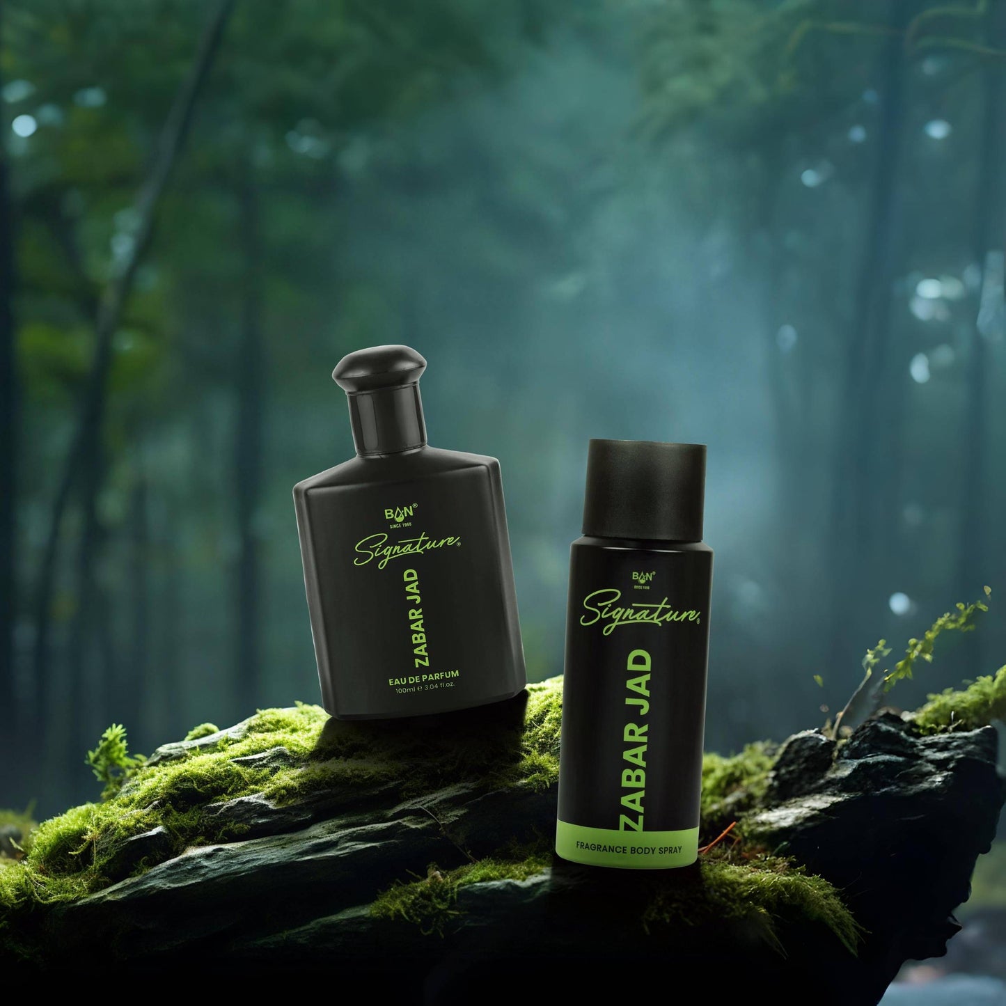 ZABAR JAD Signature Duo – Unisex 100ml EDP & 150ml Deodorant Combo | Sweet Spicy Oud