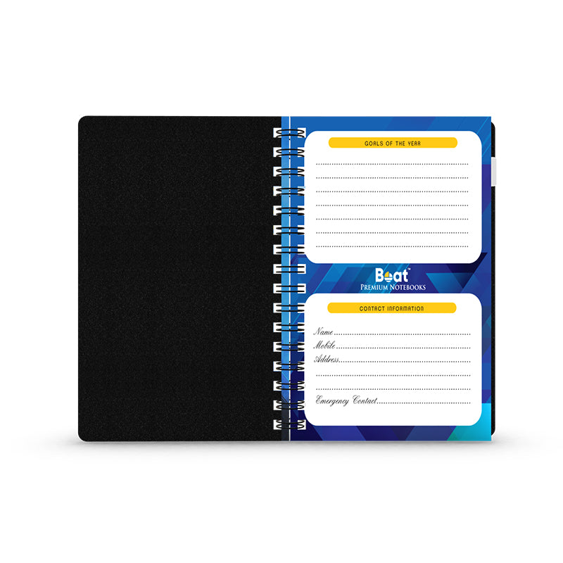 Premium Single Subject Wiro Notebook 70GSM (160 Pages)