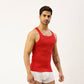 THE SECRET LOOM Mens Gym Vest - Rib 1X1 100% Super Combed Cotton