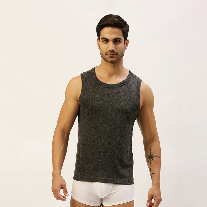 Men's Gym vest - Rib 1X1