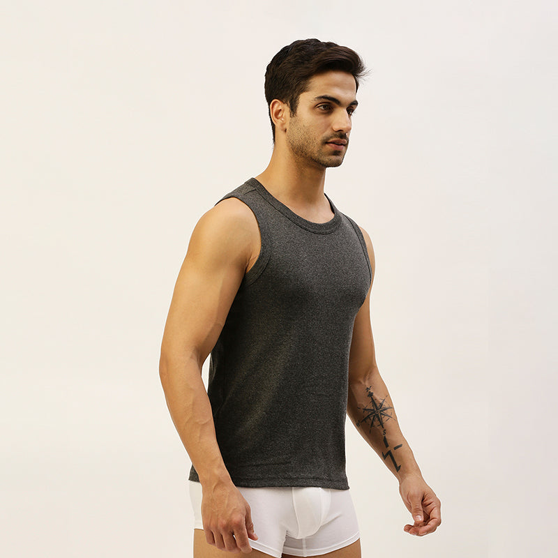 Men's Gym vest - Rib 1X1