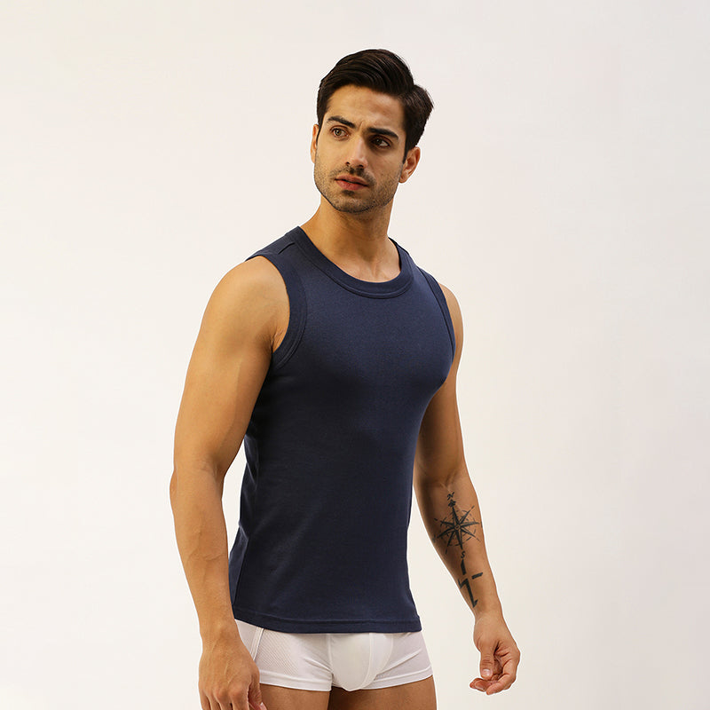 Men's Gym vest - Rib 1X1