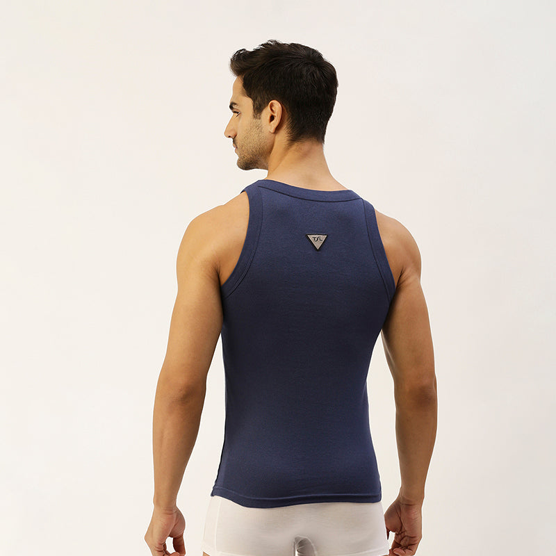 Men's Gym vest - Rib 1X1