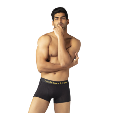 Men's Outer Elastic Lycra Jersey Mini trunk