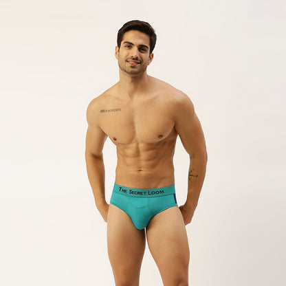 Men's Outer Elastic Modal Elastane brief-Cut and sew