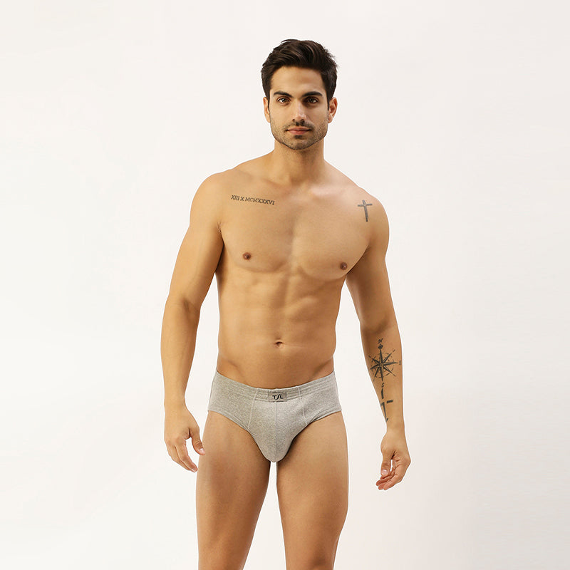 Men's Outer Elastic Rib brief