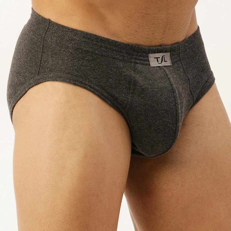 Men's Inner Elastic 1X1 Rib brief