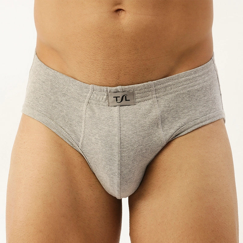 Men's Inner Elastic 1X1 Rib brief