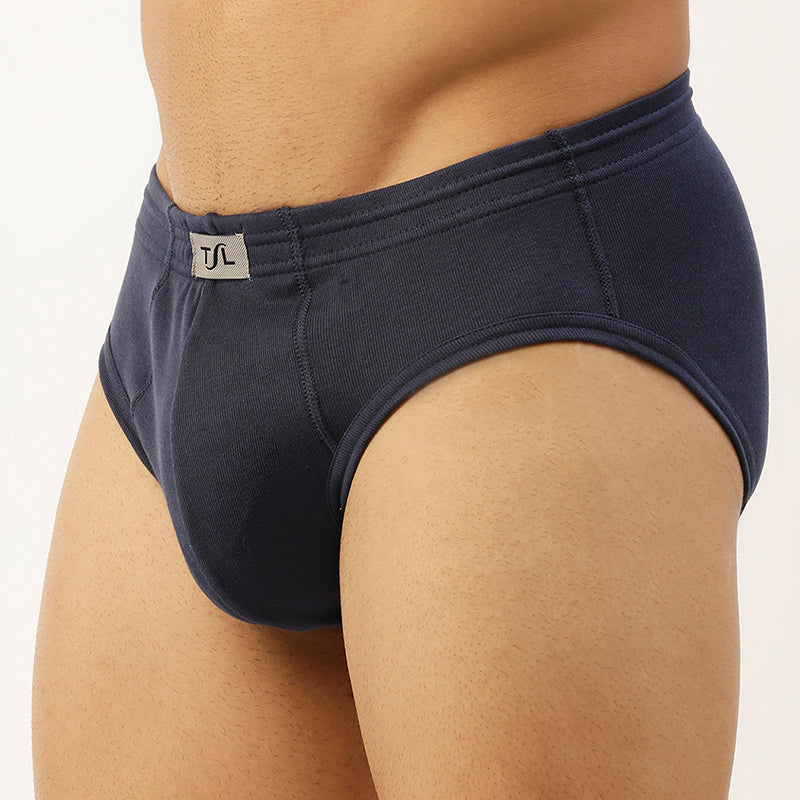 Men's Inner Elastic 1X1 Rib brief