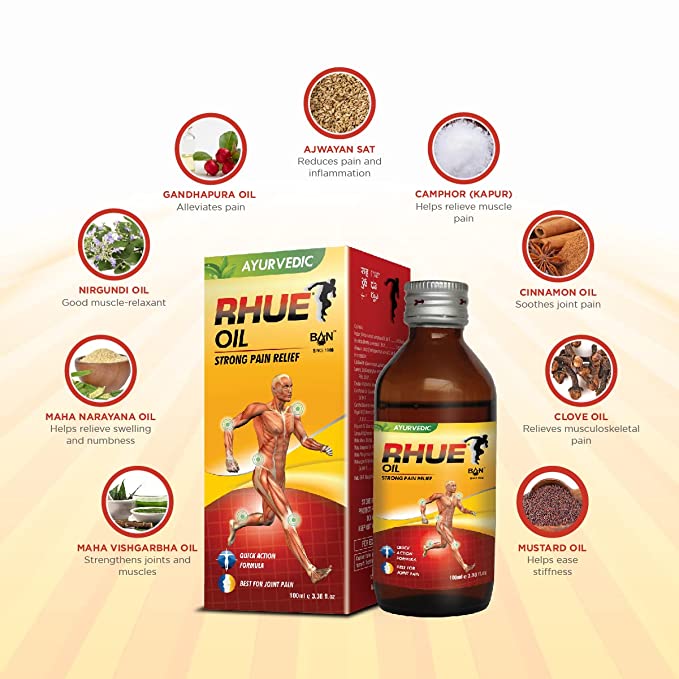 RHUE Oil Strong Pain Relief Pack