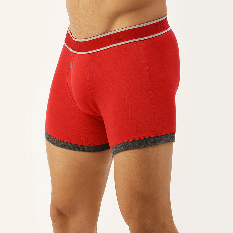 Men's Outer Elastic 1X1 Rib Mini trunk