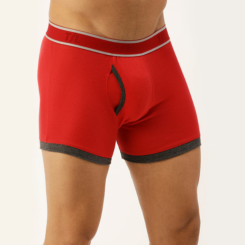 Men's Outer Elastic 1X1 Rib Mini trunk